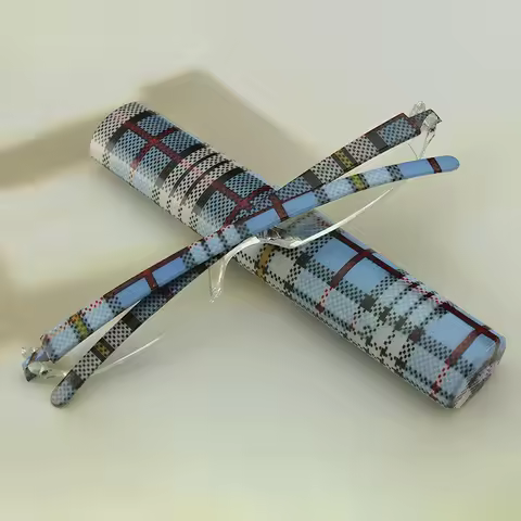 Printed Presbyopia Glasses with Box Ultra Light Pen Holder Portable Styles Multi Colored Far Sighted Glasses Reading Glasses