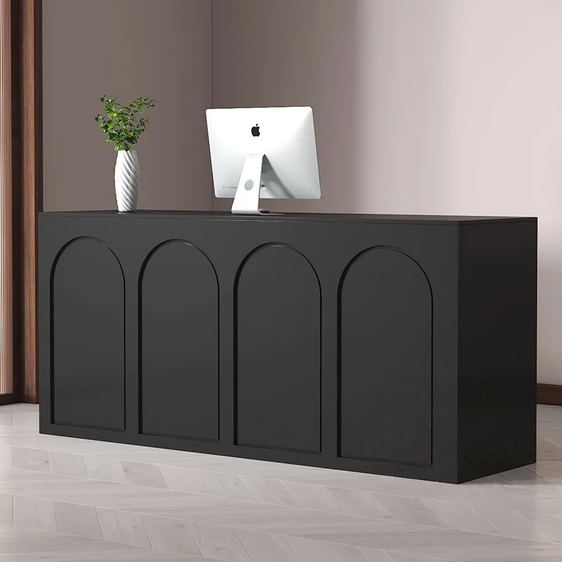 

Light Luxury Grand Reception Desks Beauty Salon Reception Desks Modern Clothing Store Salon Counter Office Furniture Receptie