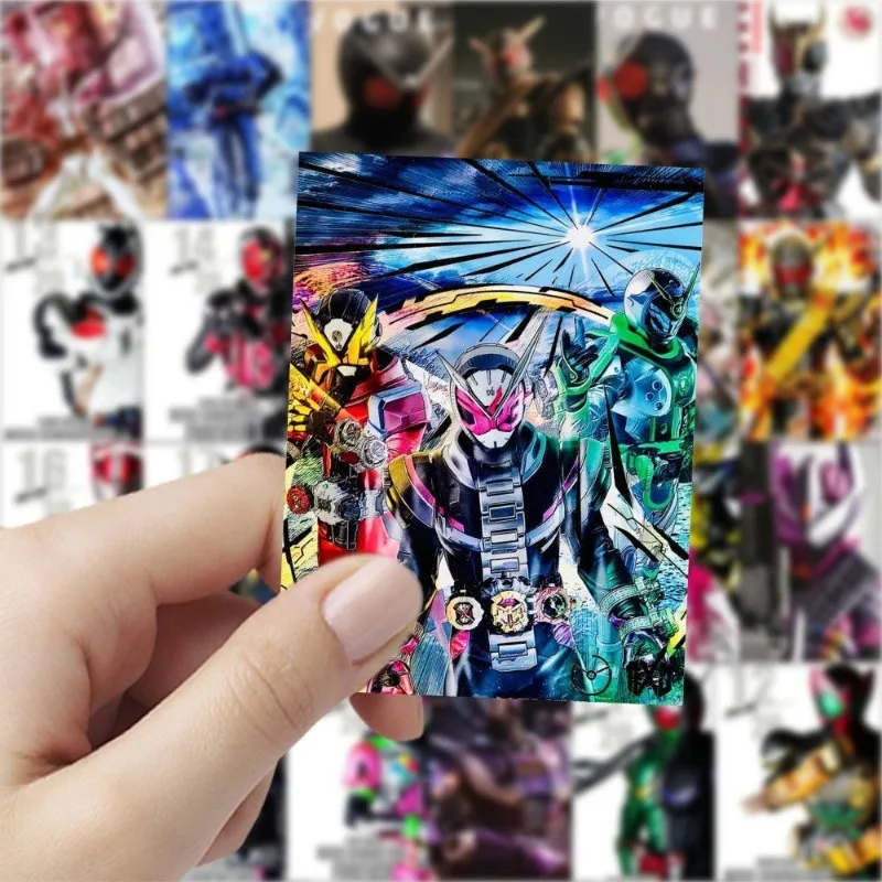 60Pcs Kamen Rider Emperor Ride Super Handsome Hot-Blooded Stickers Fashion DIY Handbook Desktop Luggage Decorative Stickers