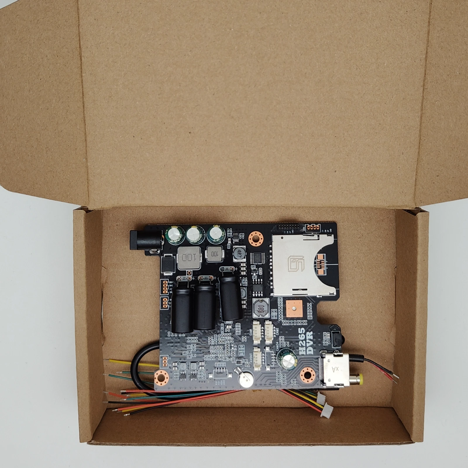 5pcs/lot 2ch AHD DVR PCB Board HD 1080P Real time 2CH Mobile DVR Module support 128GB sd Card Security Digital Video Recorder