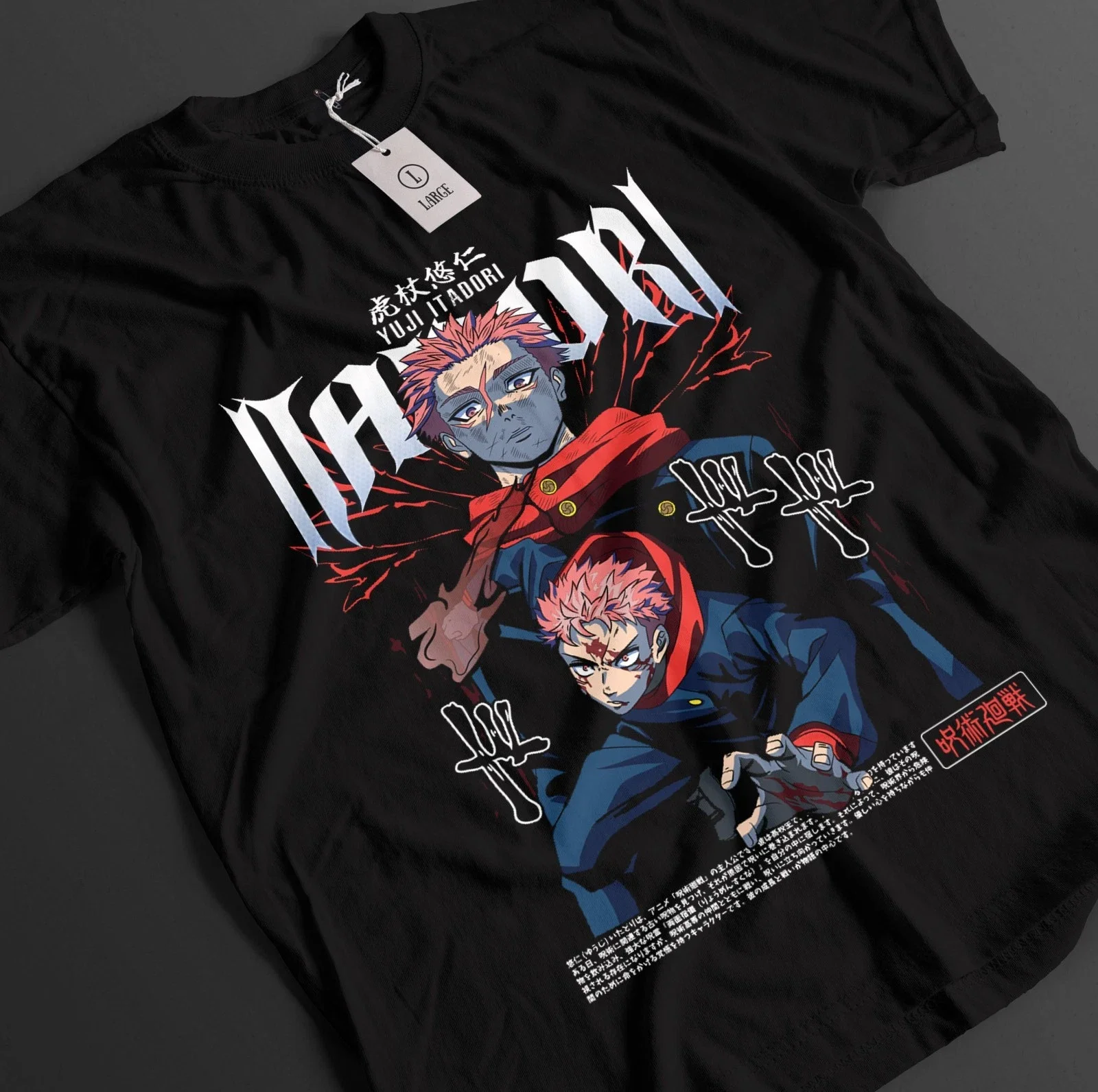 2026 Summer Jujutsu Kaisen Retro Cosplay T-shirt Men's Super Casual Cotton Printed Short-sleeved Unisex Children's Sports Shirt