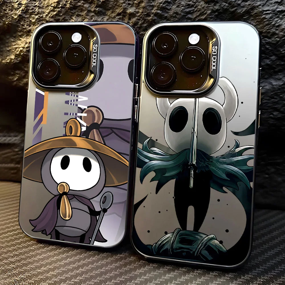 Cartoon H-Hollow K-Knight Phone Case for Samsung Galaxy S26 S25 S24 S23 S22 S21 S20 Note20 FE Ultra Edge Plus 4G 5G Matte Cover