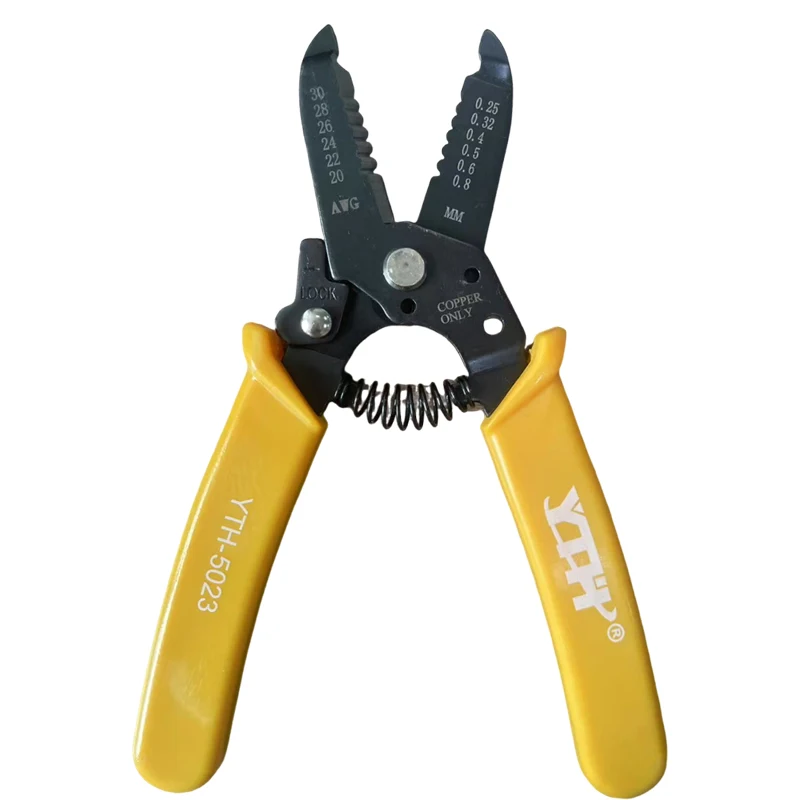 YTH-5023 Multifunctional Wire Stripping Pliers Cable Shearing and Stripping Manual Electrician's Tools