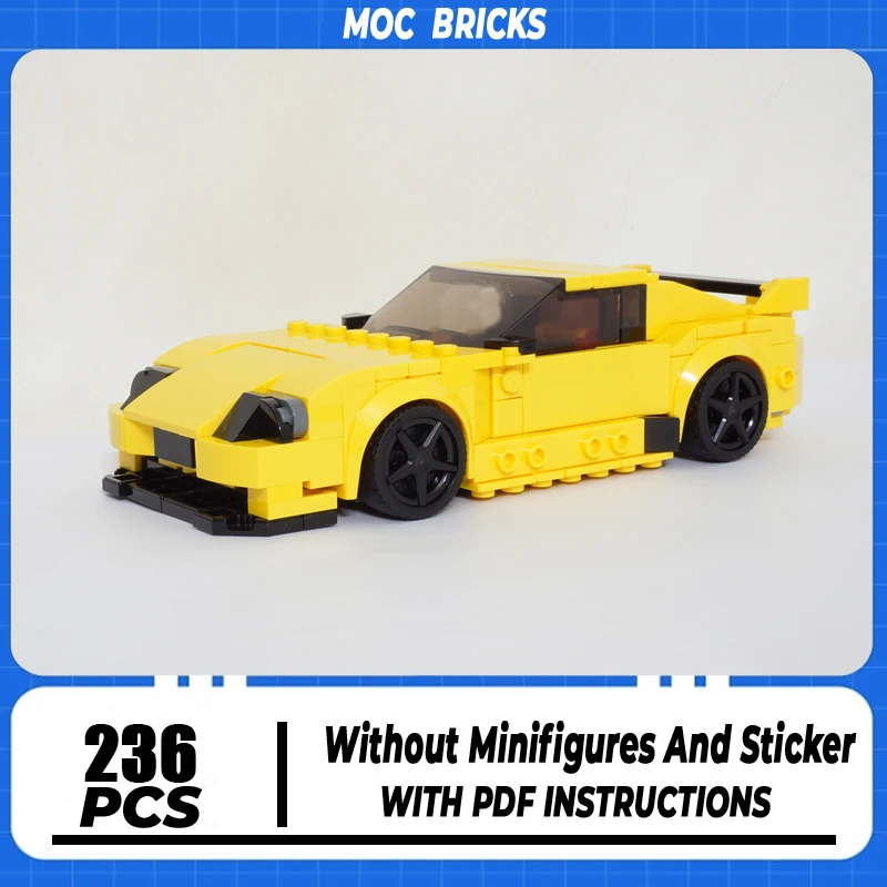 

Строительные блоки Moc MK4 Скорость Чемпионы Модель автомобиля Технология Кирпич DIY Сборка Строительство Супер спортивный автомобиль Праздничные игрушки Подарки