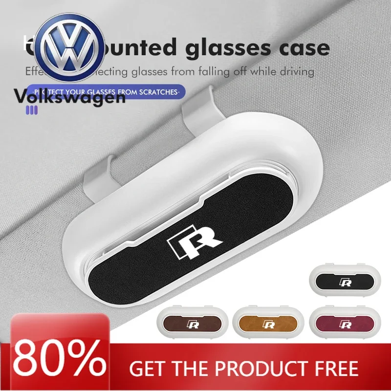 

Держатель для солнцезащитных очков на козырек для VW Volkswagen Jetta MK5 Golf, удобный футляр для очков, легко переносимый, для Volkswagen mk6 CC B5 B6 B7 Golf