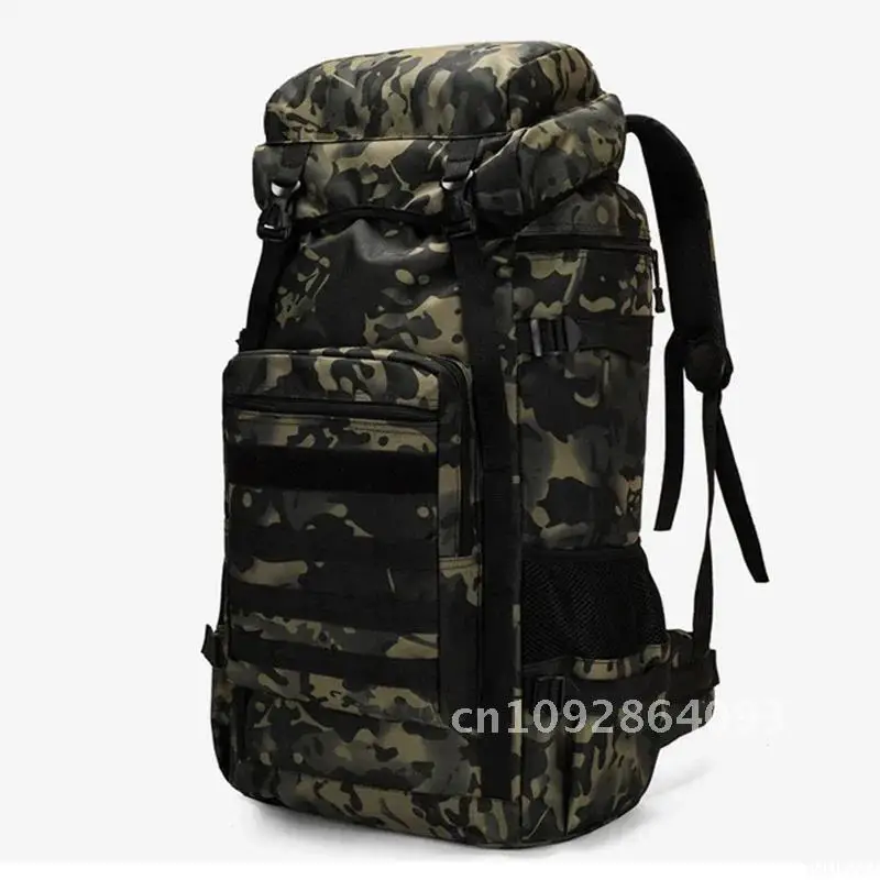 

70L Large Tactical Climb Waterproof Travel Hiking Bags Outdoors Backpacks Camping