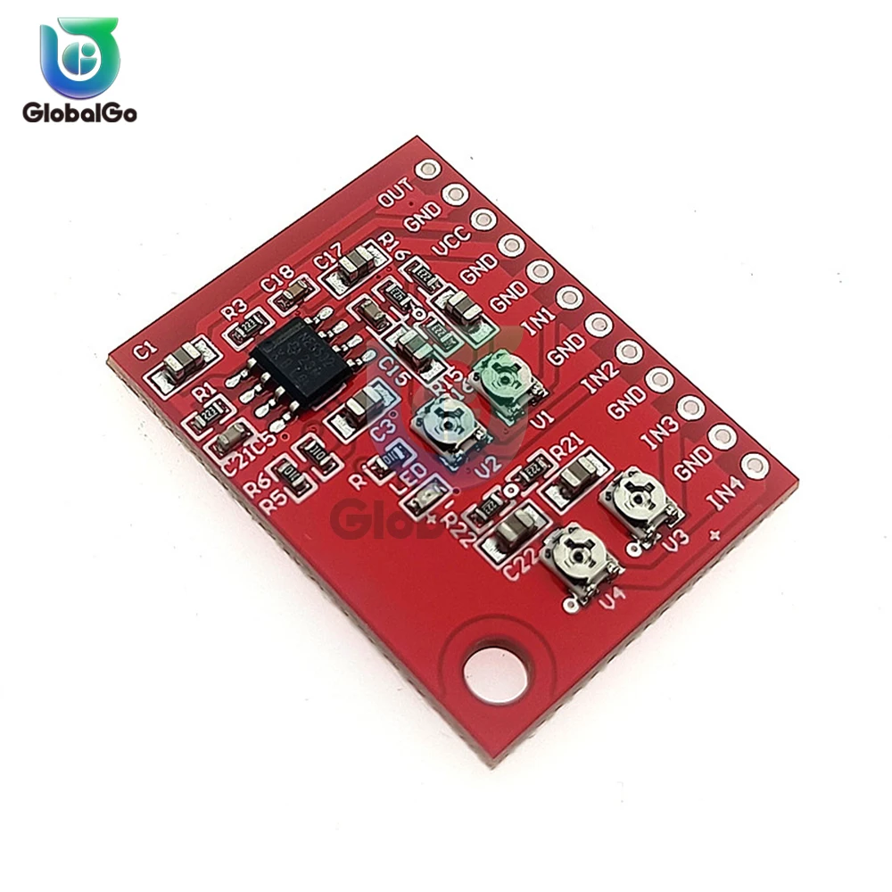 NE5532 TDA1308 2-Way Mono Audio Signal Input Mixing Board Mixer Mixed Module For Microphone Voice Sound