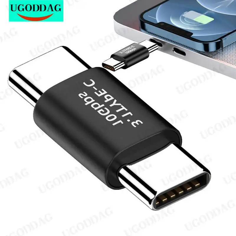 PC 노트북 태블릿용 USB 3.1 C타입 어댑터 컨버터, USB C 충전 데이터 동기화 익스텐션, USBC 암-수 타입 커넥터