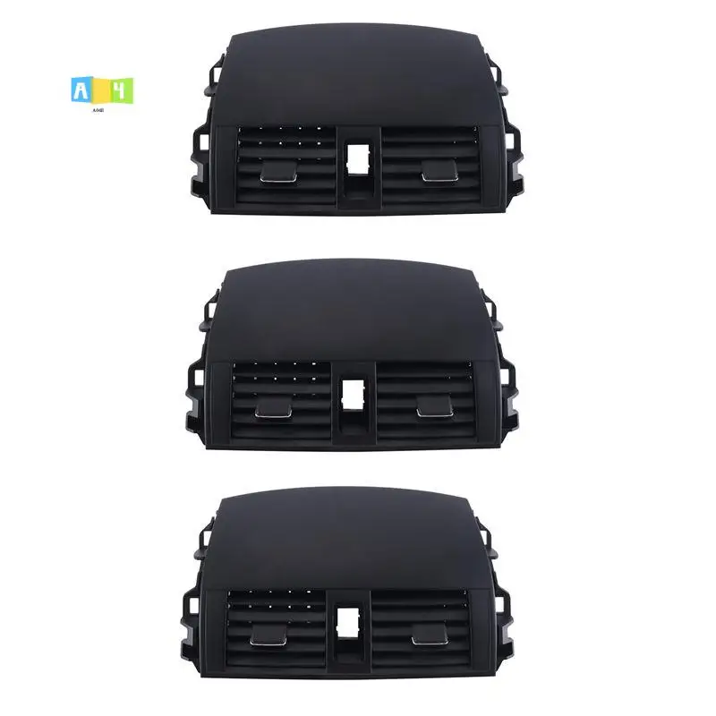 

A04E-3X Black Center Dash A/C Outlet Air Vent Panel For Toyota Corolla 2008-2013