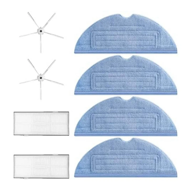 Conjunto de acessórios para xiaomi roborock s7/s7 +/s7 maxv/s7 maxv plus/s7 maxv ultra/s8/s8 + aspirador de pó peças reposição acessórios