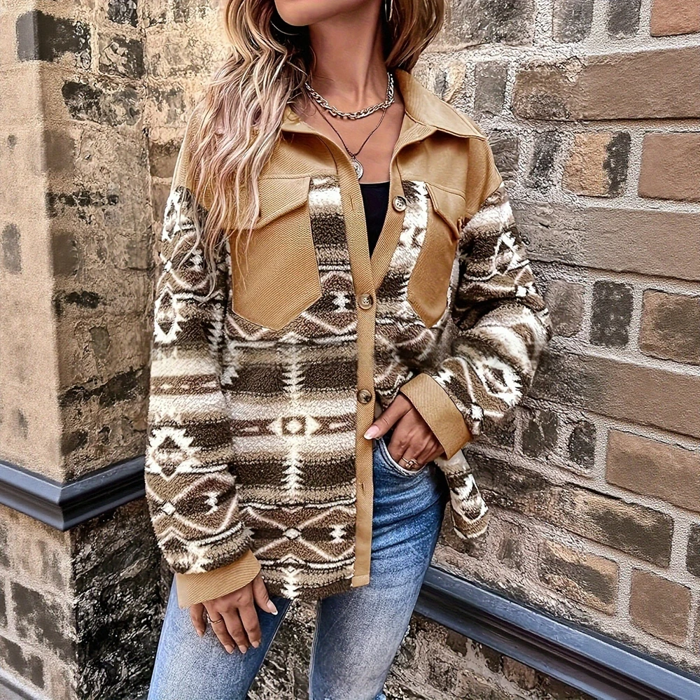 

Женская элегантная теплая шуба средней длины на молнии с лацканами, плюшевая верхняя одежда в европейском и американском стиле, осень-зима