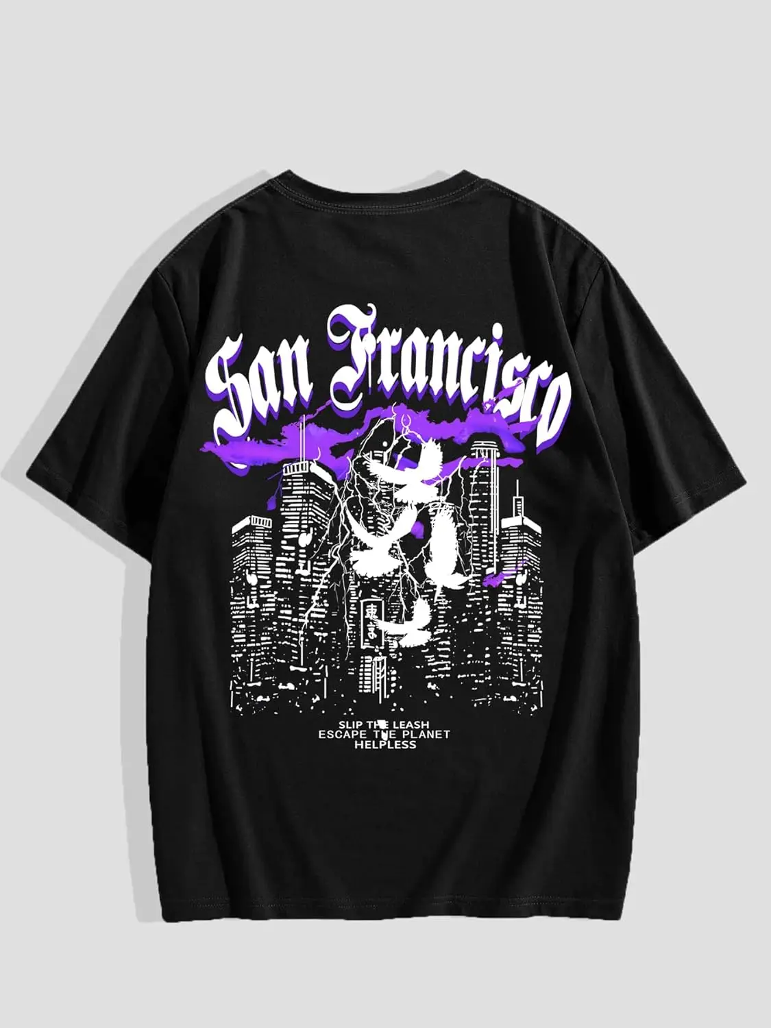 Men's Graphic Print Crew Neck Y2K T Shirts Short Sleeve Streetwear Summer Fashion Tops 100% Cotton Trendy Y2K Short-Sleeve Tee – Soft, Quick-Drying, All Occasion Casual  Suitable For Concert Party Hanging Out Sightseeing Trip