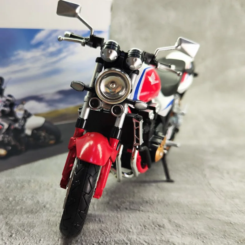自動-オートバイシミュレーション合金モデル、ダイキャストストリートカー、収集可能なおもちゃ、ギフトディスプレイ装飾、ホンダcb1300sf、1:12スケール