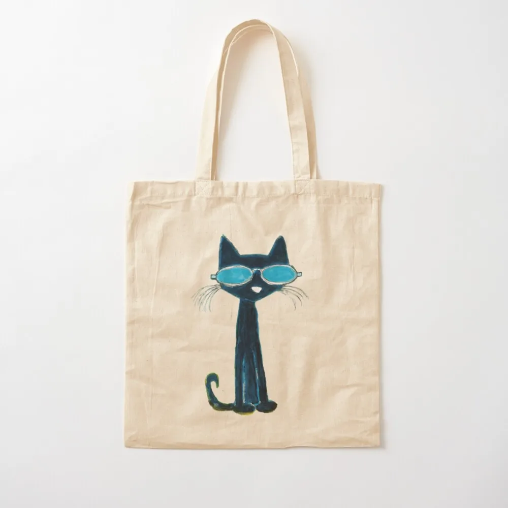 

pete the cat Tote Big shopping bags foldable Lady Canvas Tote