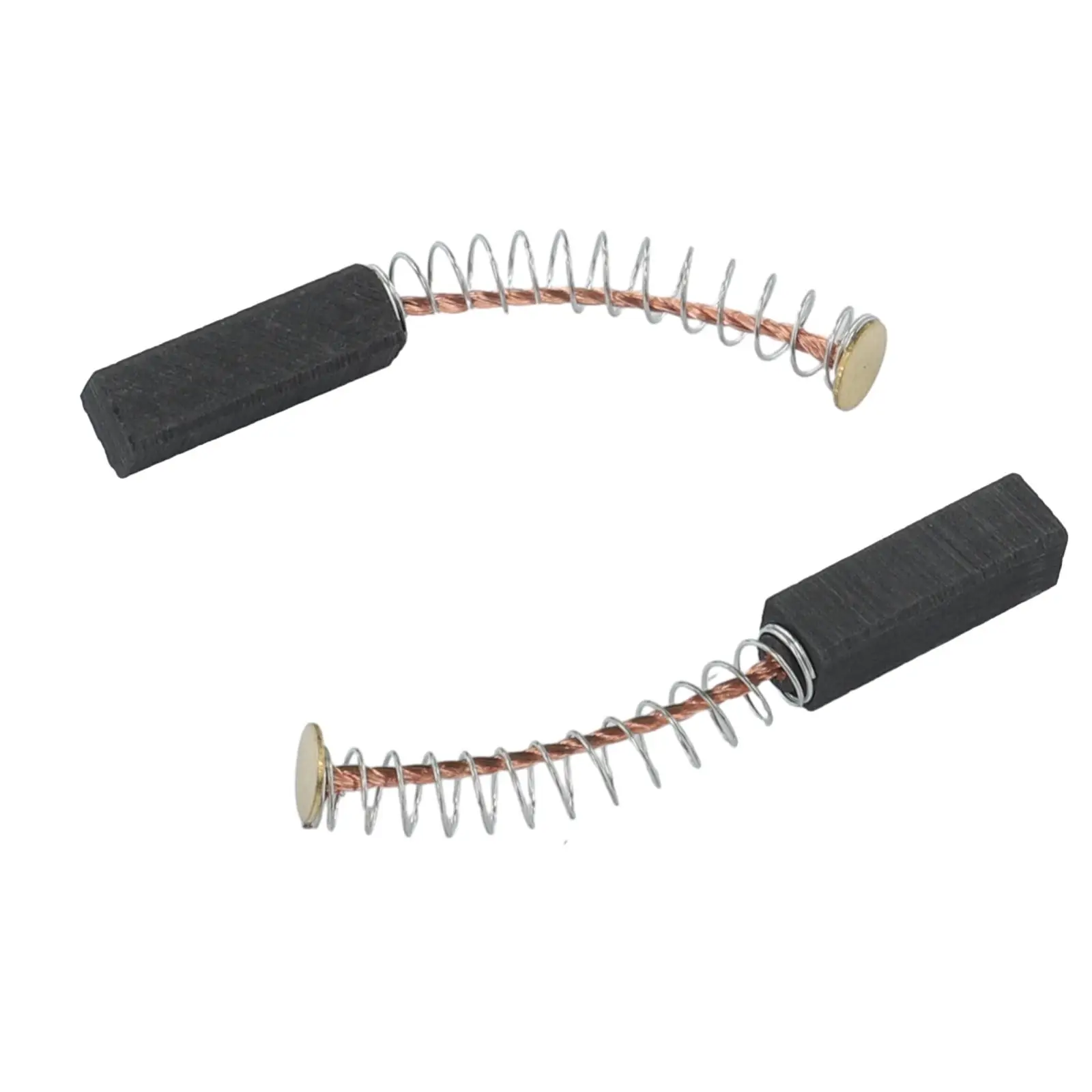 

Brand New Carbon Brushes Electric Motors 20mmx6mmx5mm 25mm Spring 2pcs Accessories Replacement Wide Variety Use