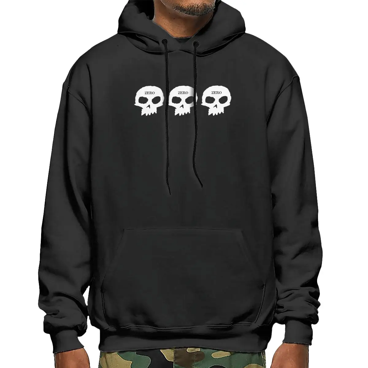 Zero Skates 3 Skull Hoodie Sweatshirts Hoodies Soft Design Fashion Melhor qualidade