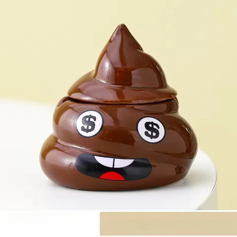 Creativity Spoof Ashtray Cigar Ceramic Office Home Desktop Decorative Ash Storage Ashtrays for Smoker Gift Cigarette Accessories