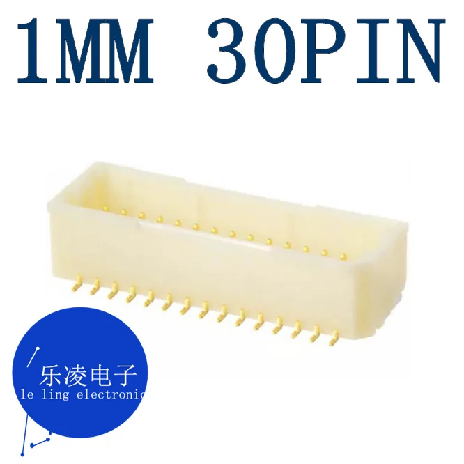 BM30B-SRDS-G-TFC CONN HEADER SHD 30PIN TOP 1MM 30P     10PCS