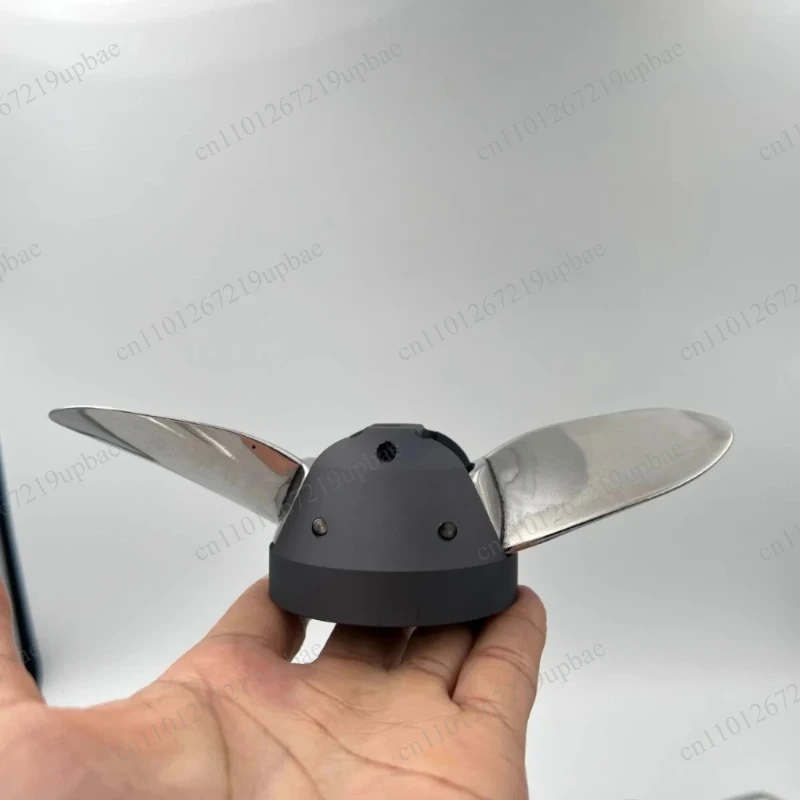 70mm Folded 170mm Unfolded Stainless Steel Folding Propeller with Ducted Cover, for 6374/6384 Brushless Motor