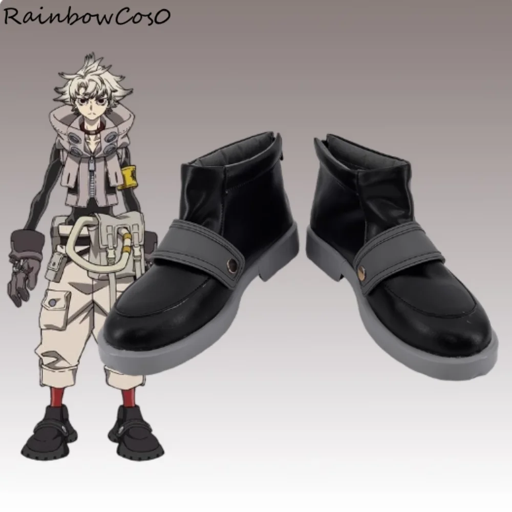 

Rudo GACHI AKUTA GACHIAKUTA Обувь для косплея Сапоги Игра Аниме Вечеринка Хэллоуин RainbowCos0 W5251