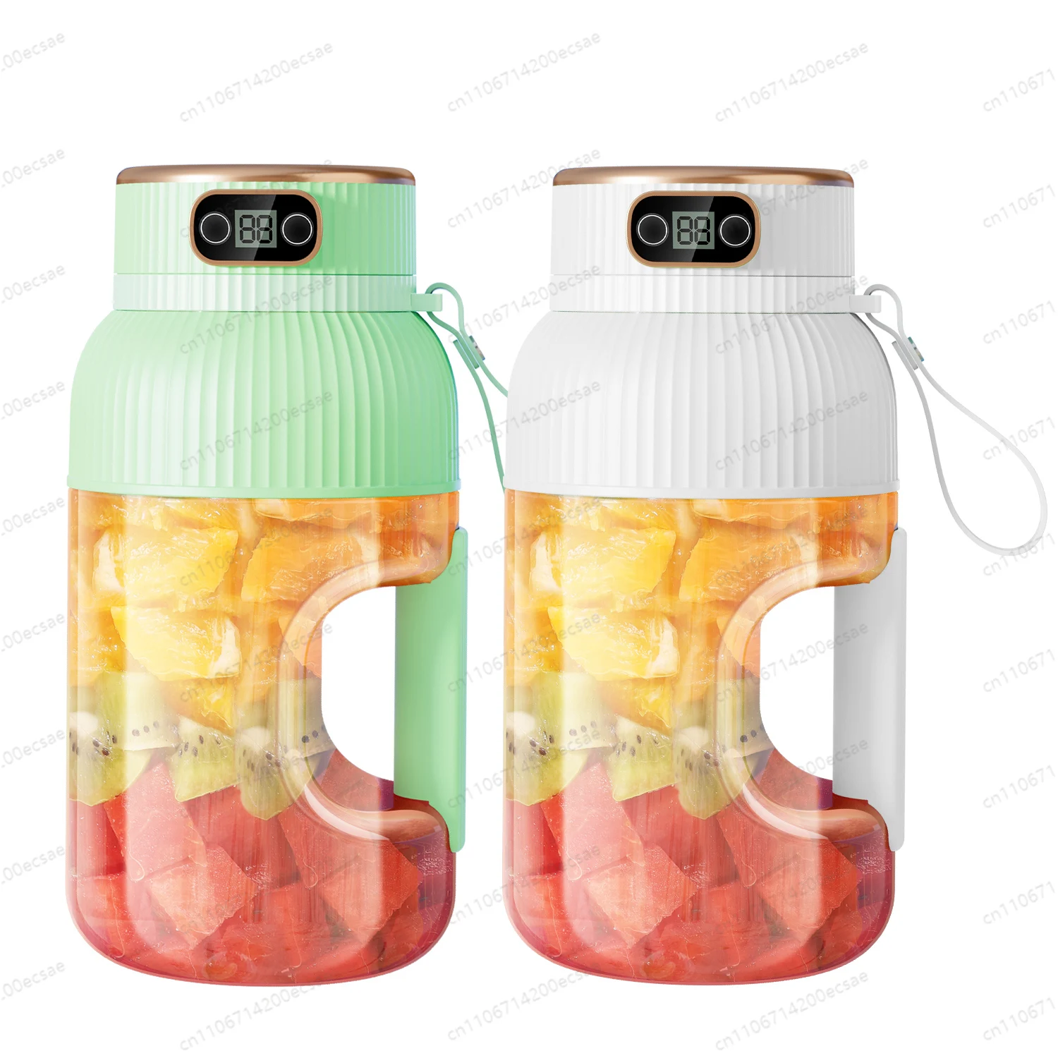 

New Portable Sports Blender 1.5L Large Capacity Juicer Type C Charging Mixer Fast Mixing