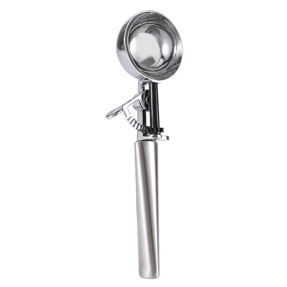 

Zinc Alloy Ice Cream Scoop Lightweight Small Practical Home Cafe Bar Restaurant Office Use Easy Storage Carry Durability
