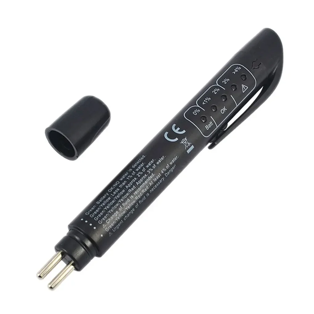 Brake Fluid Tester Accurate Oil Quality Check Pen Universal Car Brake Liquid Digital Tester Vehicle Auto Automotive Testing Tool