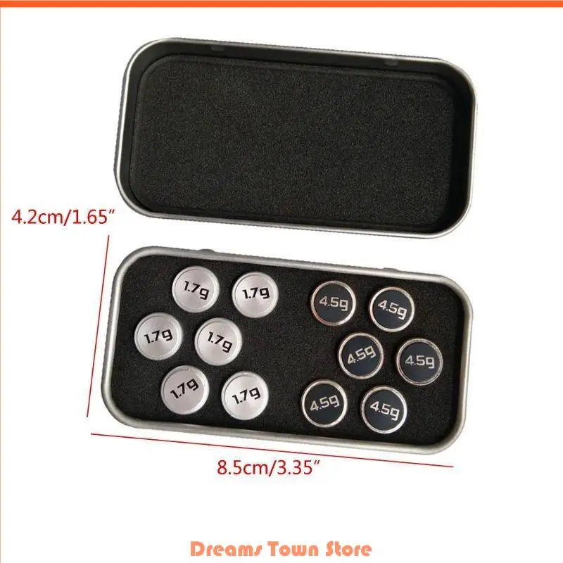 HX6A 1Set New Practical Maus -Tuninggewichte & Abdeckung für G500S G500 Maus