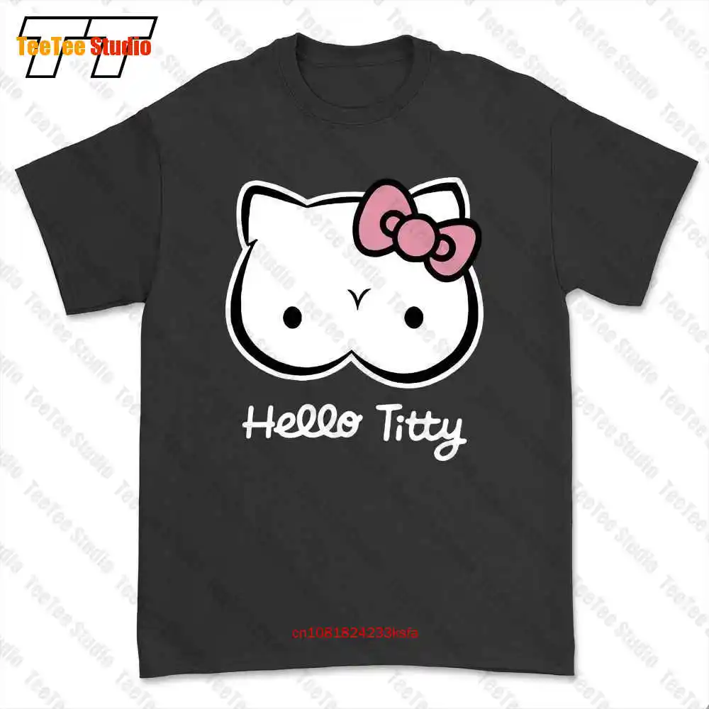 

Hello Titty Design T-shirt Tee BRQW