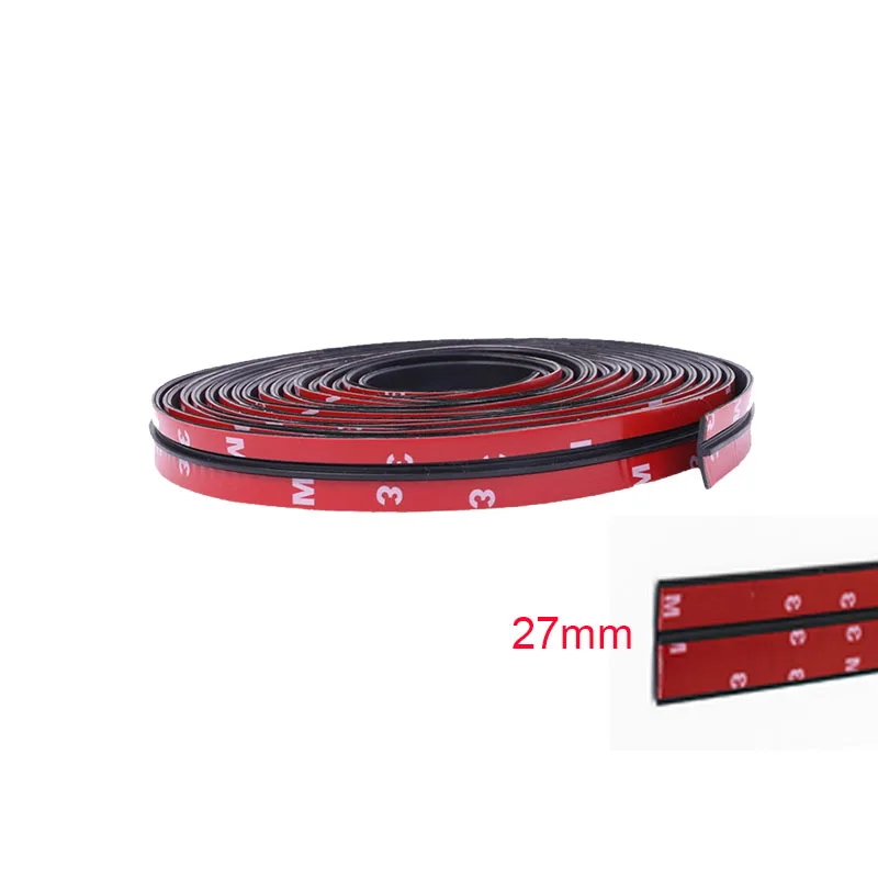 2Meter Gummi Auto Dichtung Streifen 14/19/27/30/35mm Auto Dach windschutzscheibe Dichtstoff Schutz Fenster Dichtung Streifen Schallschutz Band – Detail 16