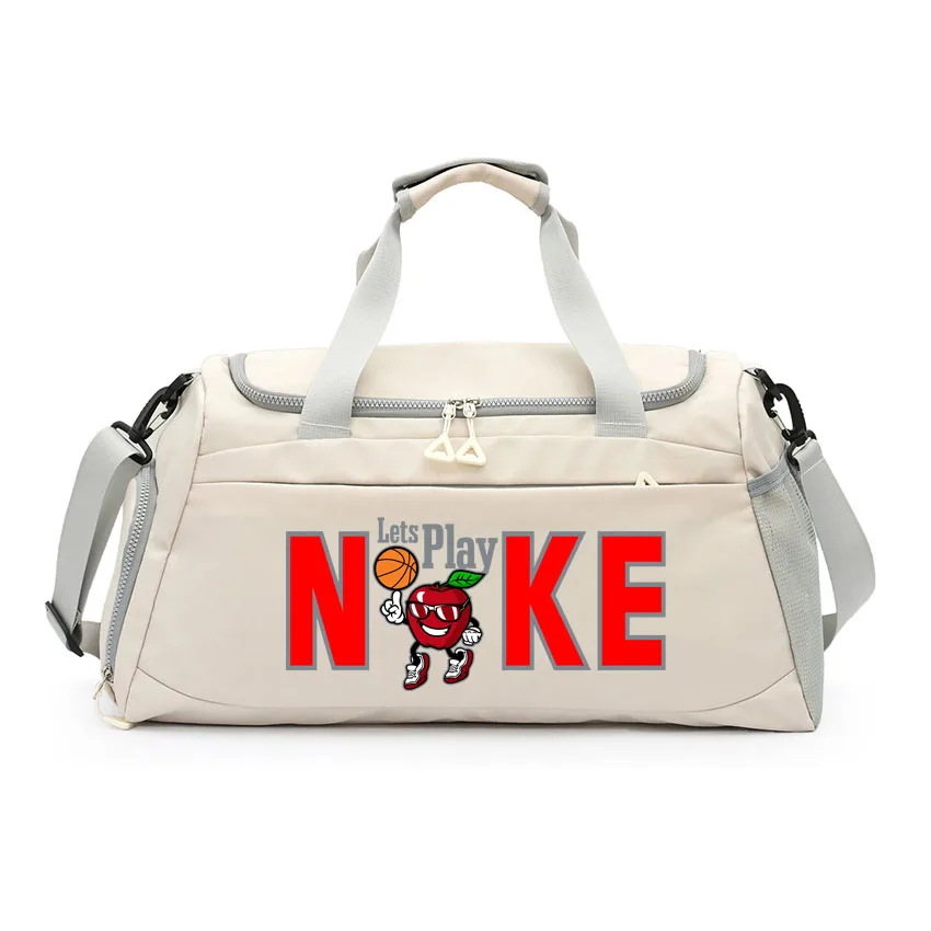 

Sport Gym Handbag Crossbody Bags NKE Letter Printed with Shoes Pocket Large Capacity Training Daypack Fitness Yoga Tote Packs