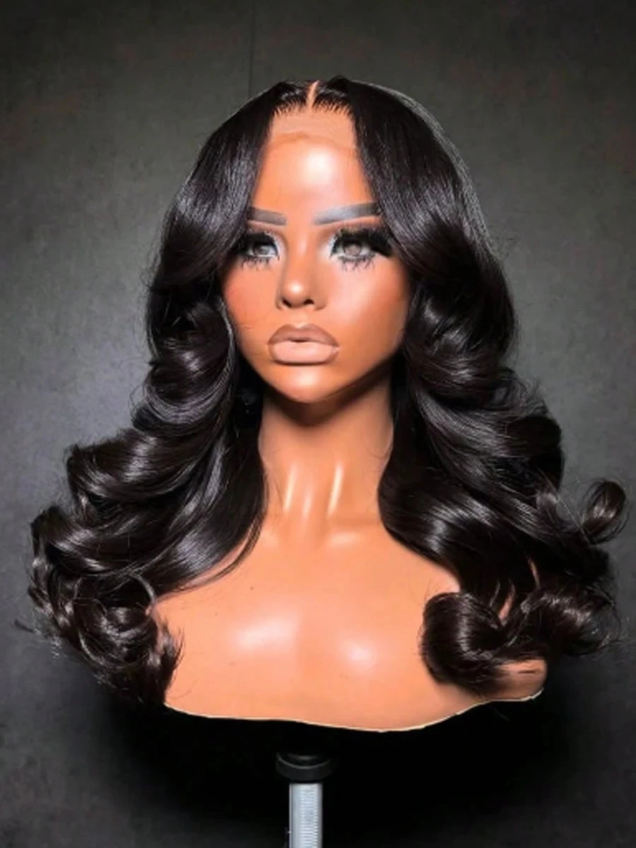 Pelucas de cabello humano ondulado de 42 pulgadas, peluca frontal de encaje HD 13x4 13x6, peluca frontal de encaje húmeda y ondulada para mujer, pelucas con cierre sin pegamento 5x5