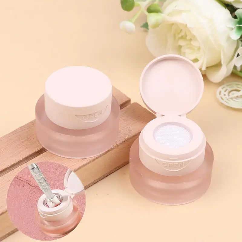 1/2 قطعة 3 جرام فارغة مسمار التعبئة والتغليف جرة صندوق لمسمار مانيكير DIY بها بنفسك اللوحة السريعة هلام الصلبة UV الورنيش أومبير هلام طلاء الأظافر