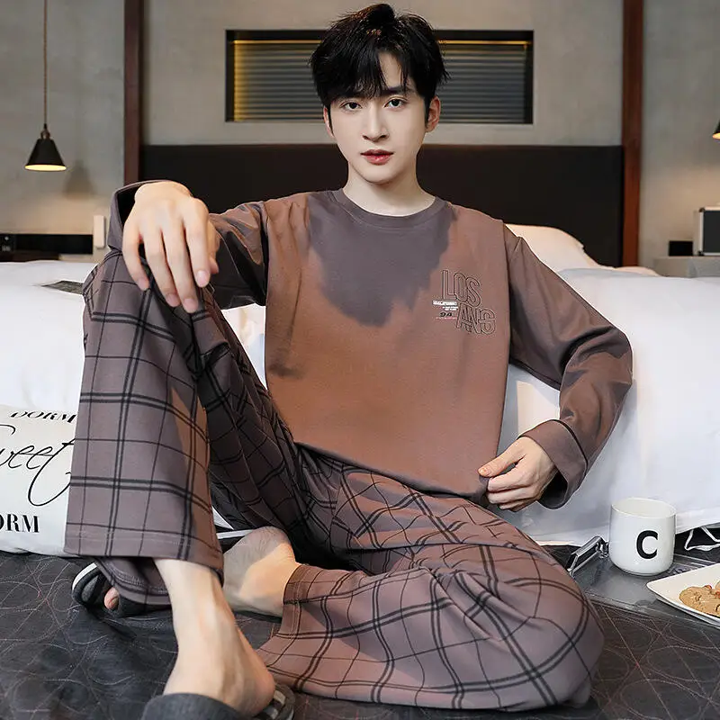 

Мужская одежда, мужской спортивный костюм, домашняя одежда, пижамы, молодежная одежда, новая повседневная одежда Y2K, спортивный костюм для полных мужчин, комплект для тренировок