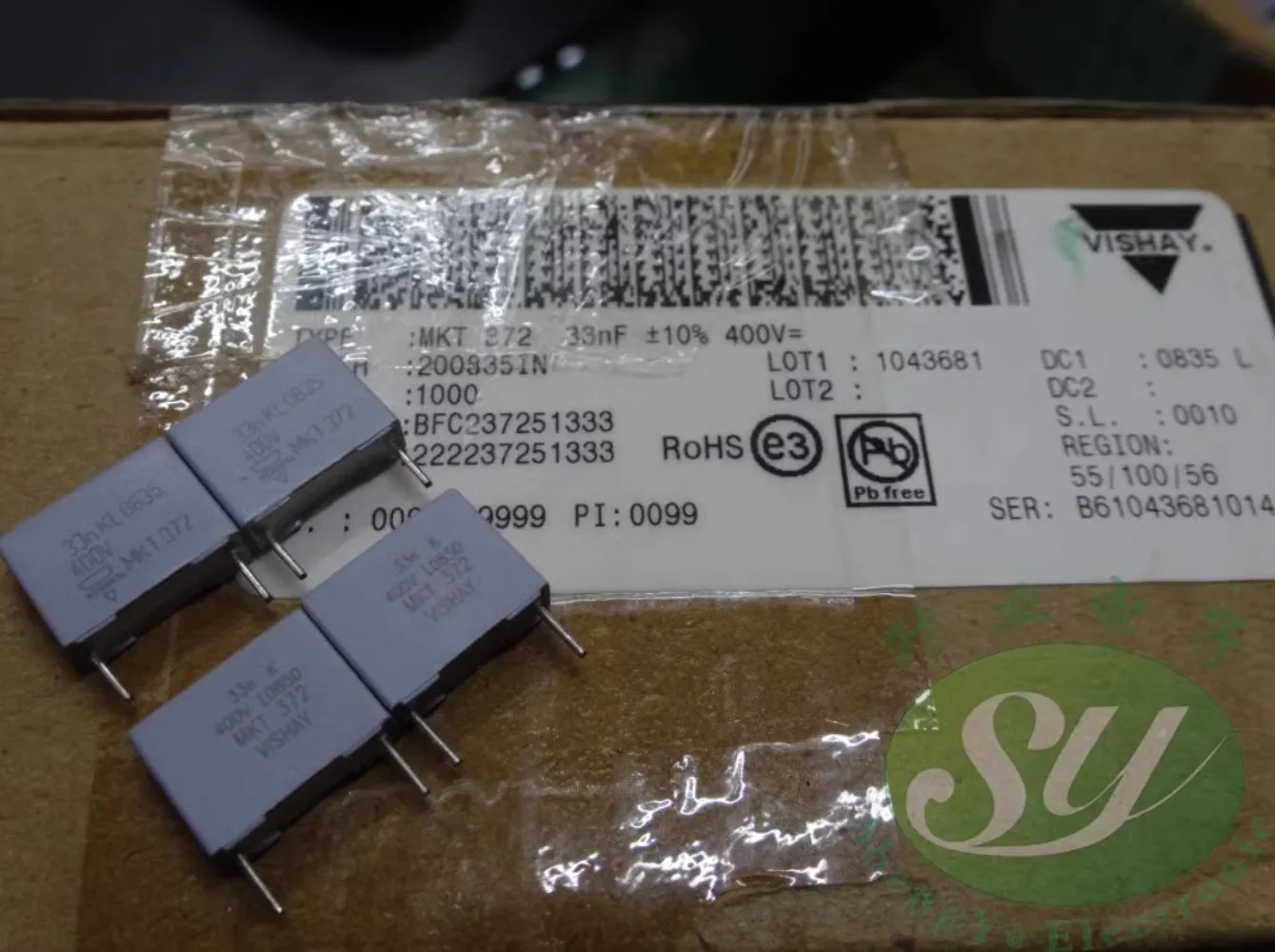 

20PCS MKT372 0.033uf/400v 33nf 333 New film capacitor 10MM