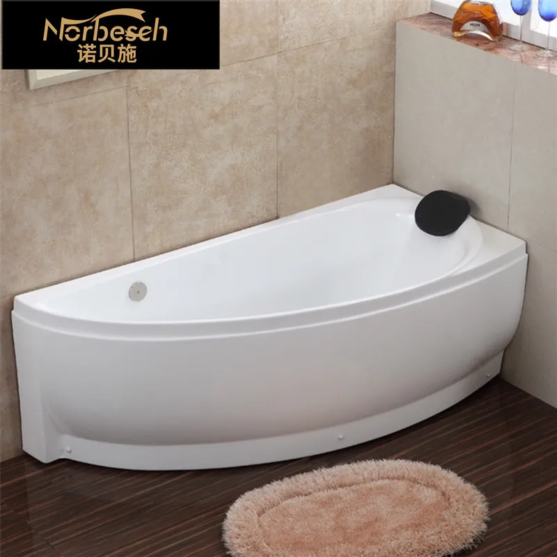 حوض استحمام صغير للشقة بسعر الجملة من الشركة المصنعة، حمام منزلي مستقل من الأكريليك لركوب الأمواج، جاكوزي 1.3-1 متر