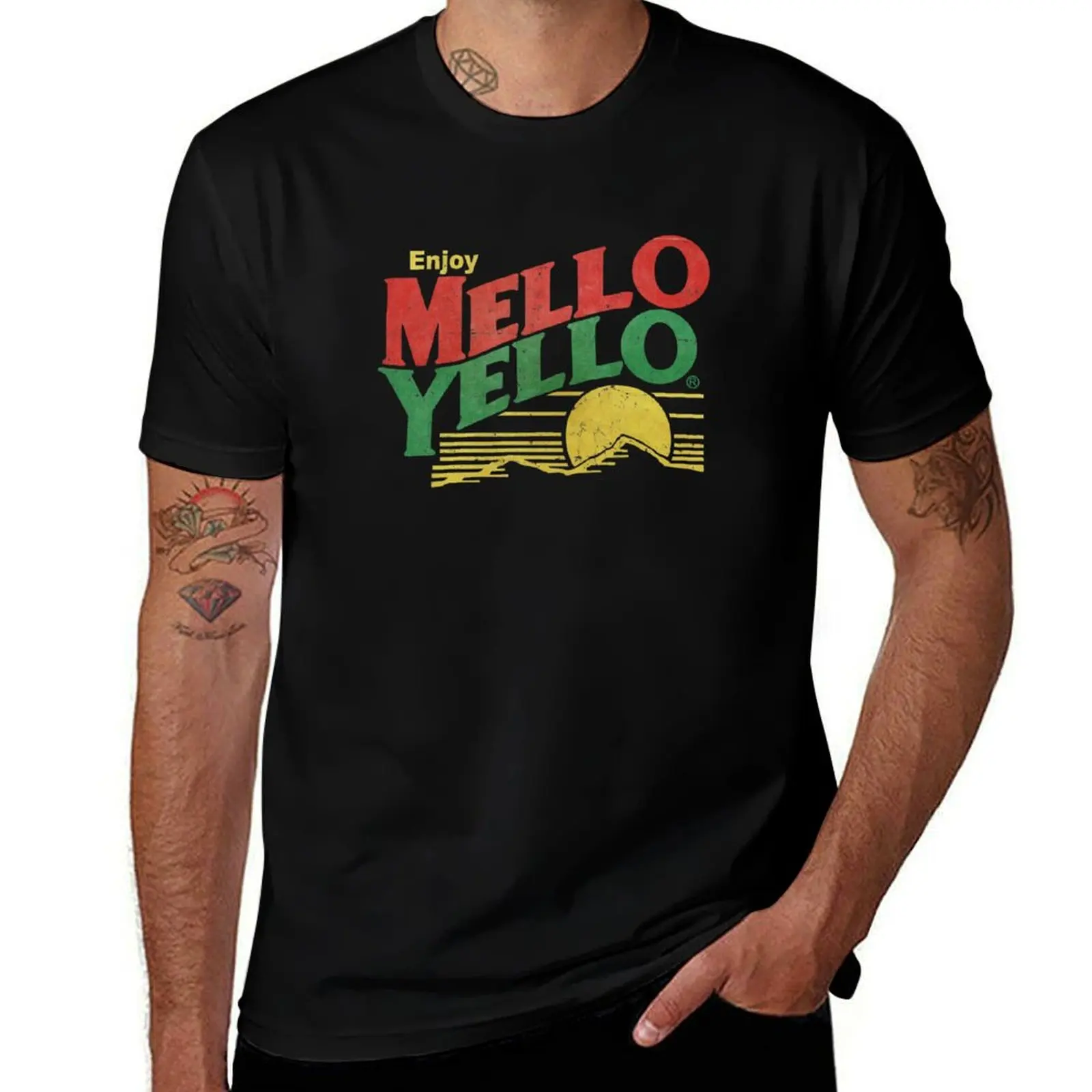 

Mello Yello T-Shirt t shirt man luxury man t shirt heavy cotton T-Shirt