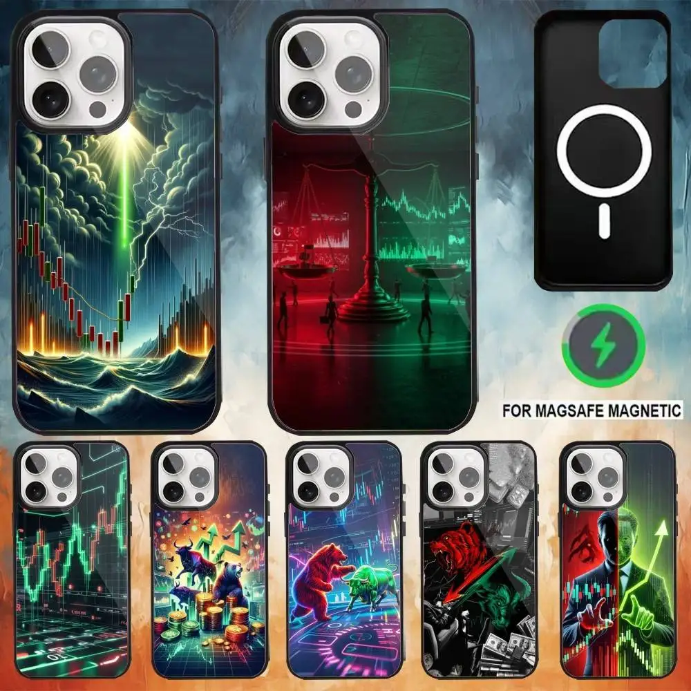 

Day Trading Day Trader Phone Case For iPhone17,16,15,14,13,12,11 Plus,Pro Max Magnetic Magsafe Wireless Charging