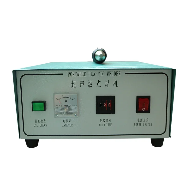 

Ultrasonic Plastic Riveting and Cutting Small 220V Spot Welder 35K Ultrasonic Handheld Spot Welder