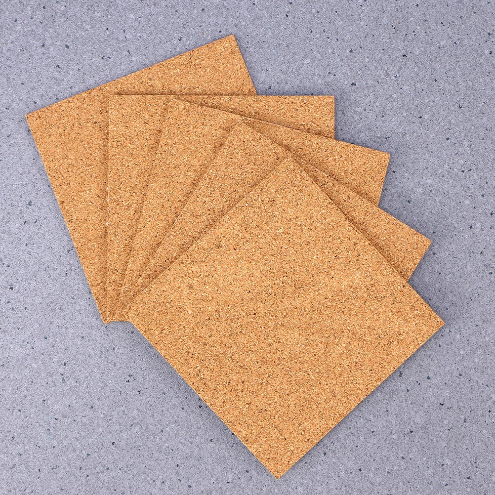 

36Pcs Self-Adhesive Cork Pads Natural Wood Anti-Slip Surface Heat Insulation Cork Strips for DIY Crafts Decorations Home Office