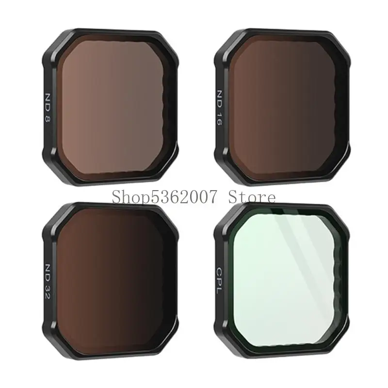 전문 카메라 렌즈 필터 세트 CPL ND8 ND16 ND32 Enhanceds Photography 40JB