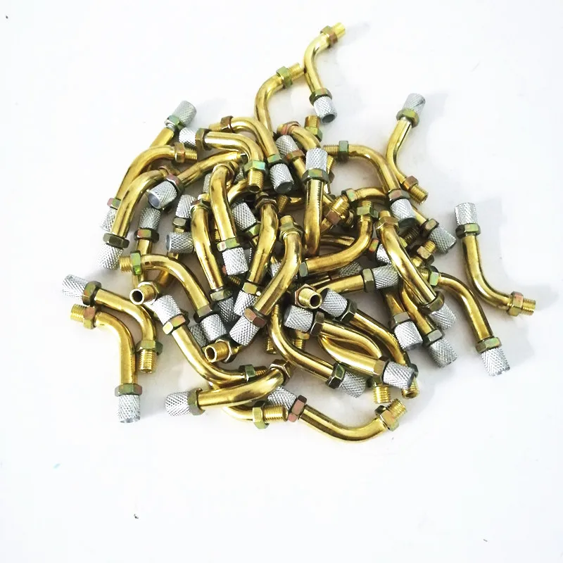 Brass Elbow Tube for PUCH Moped 17mm Bing Style Carburetor motorcycle Carburetor elbow accessories for PUCH bing 17 carburetor