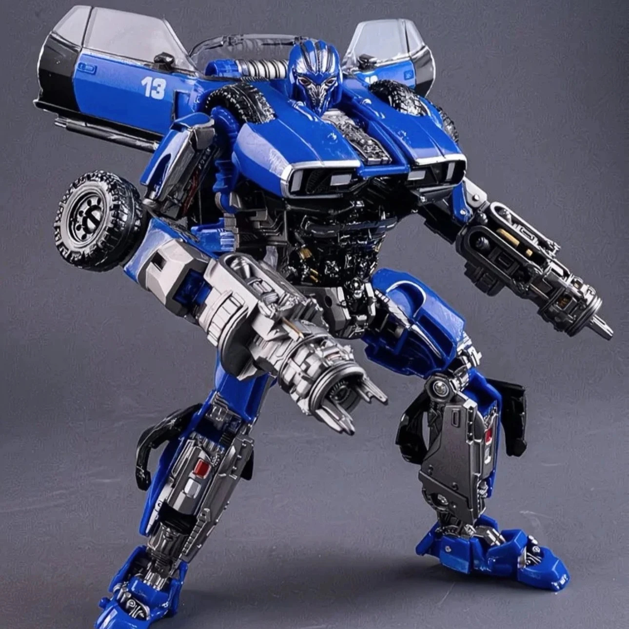 

Baiwei Transformation Toys TW1033 Blue Dropkick Deformation Joint Mobility Model Alloy Action Figures Robot Boy Gift Hobbies