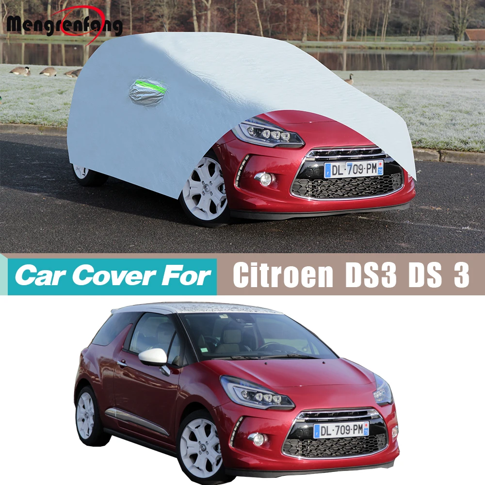 

Car Cover Sun Shade Rain Snow Prevent Windproof Auto Cover For Citroen DS3 DS 3 2009-2026