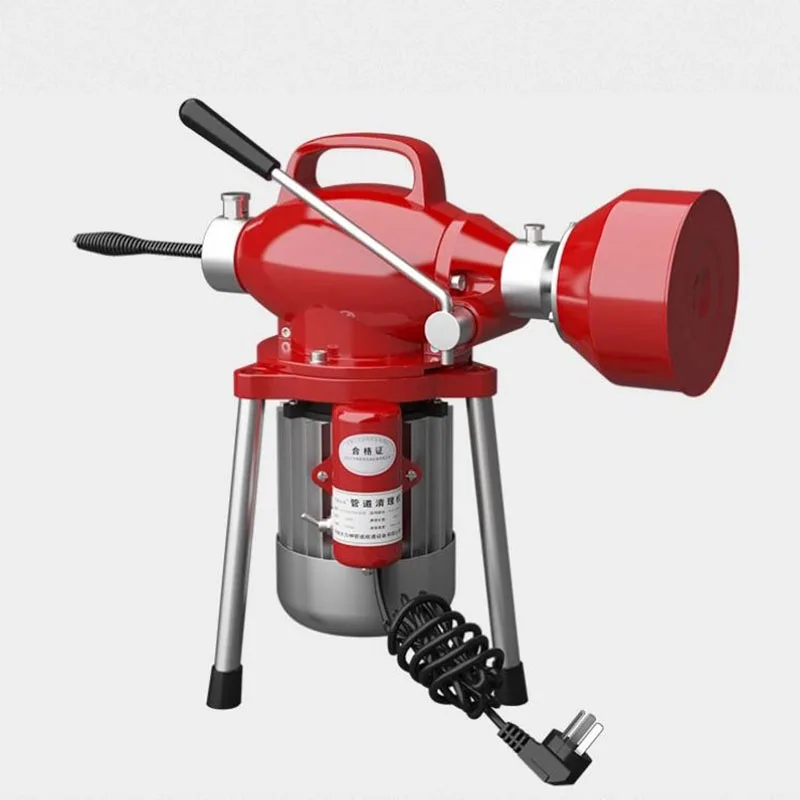 

Electric Pipe Dredge Machine Household Sewer Tool Toilet Floor Drain Dredger 220v Pipe Cleaning Machine 5-12cm Drain Cleaner