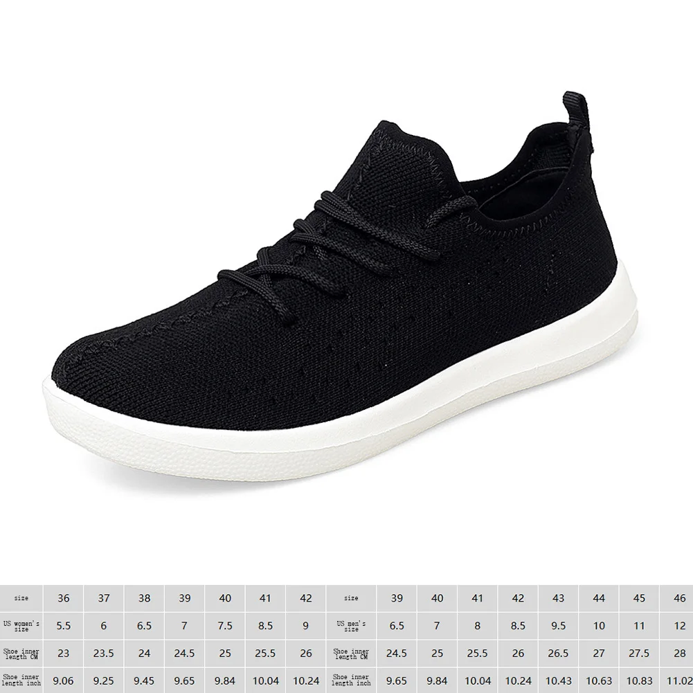 Baskets Zéro Goutte Pieds Nus pour Homme et Femme, Chaussures Décontractées à Enfiler, Large, Minimaliste, pour l'Extérieur