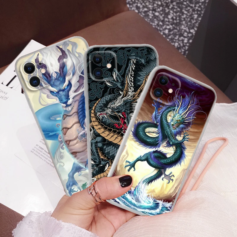 20HD Dragon vintage mystic pattern Soft Case for Moto G Play E20 E4 E40 E5 E6 E6S E7 Power Edge 20 Lite Pro G200 G30 G4