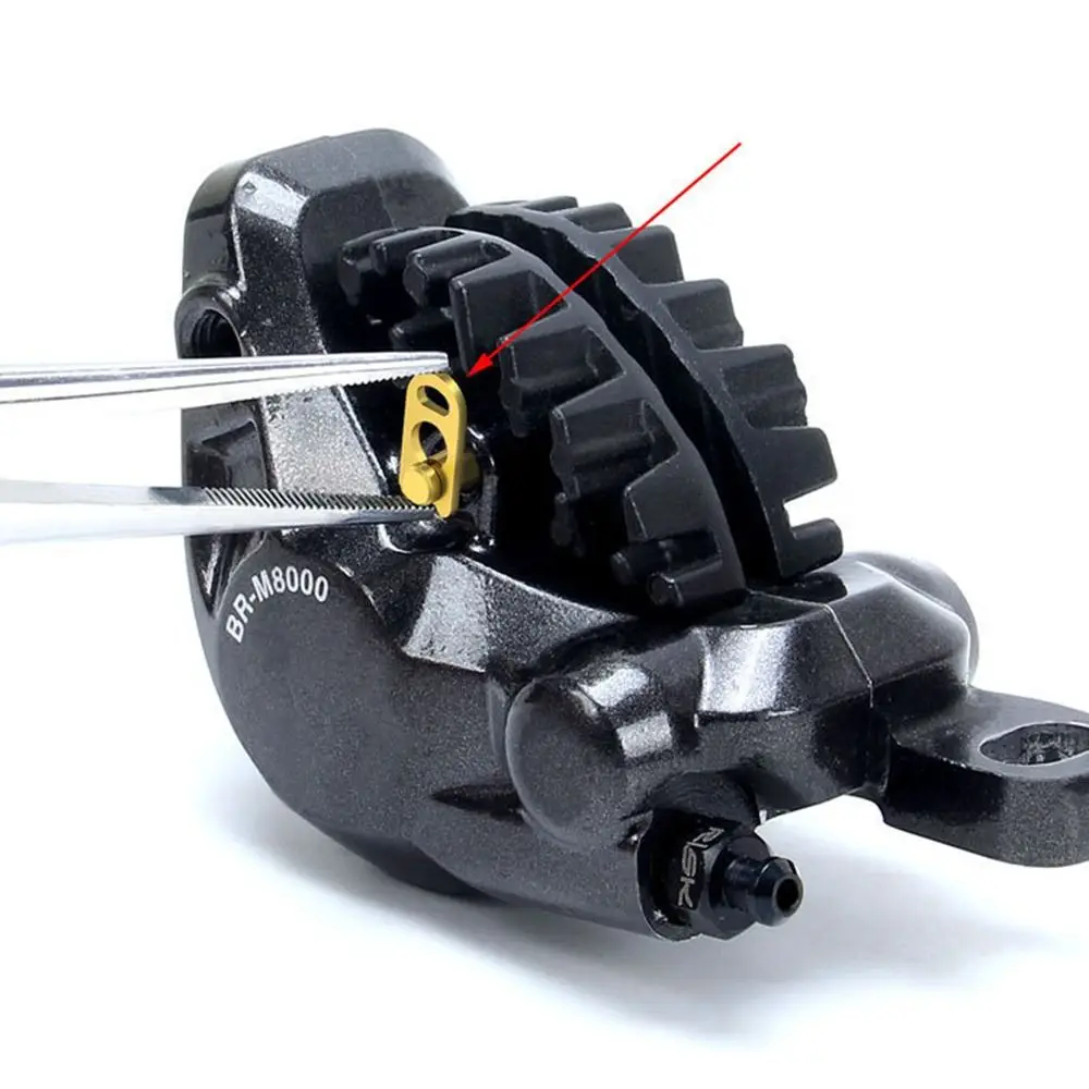 Titanium Alloy Hydraulic Disc Brake Pad Bolt Standard M4 Fixing Screw Replacement Sturdy Attachment Cycling Bolts