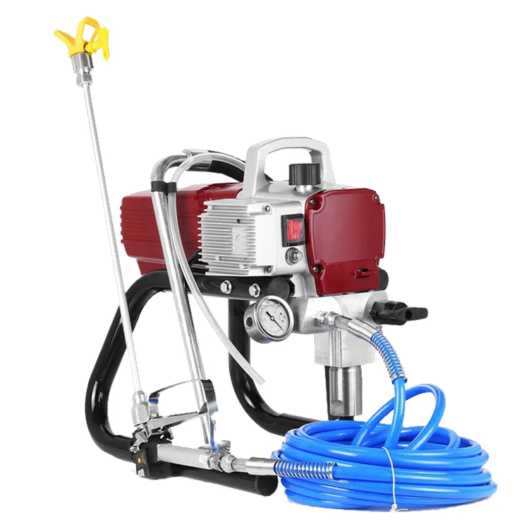 High pressure airless sprayer Multi-purpose latex paint sprayer with pressure gauge Electric spraying tool