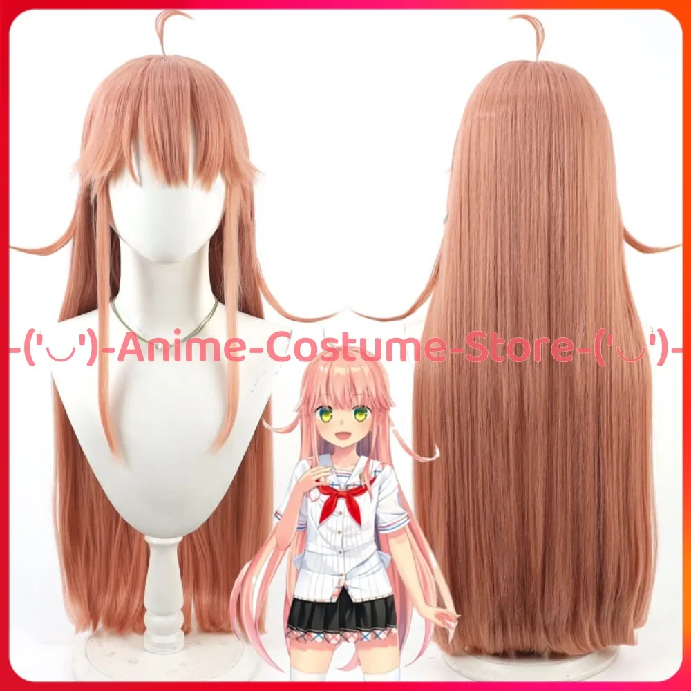 Nukitashi Hunami شعر مستعار تأثيري أنيمي لعبة شخصية هالوين كرنفال زي حفلة الباروكات مقاومة للحرارة الشعر الاصطناعية